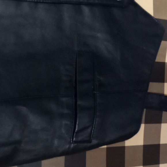 Dual Control authentic article leather vest sz(m) - Picture 5 of 9